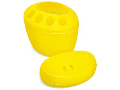 Набор мыльница Камея+подставка для зубных щеток КАМЕЯ колор (7шт/уп) - фото в Миди Лтд Изображение товара Набор мыльница Камея+подставка для зубных щеток КАМЕЯ колор (7шт/уп) в Миди Лтд