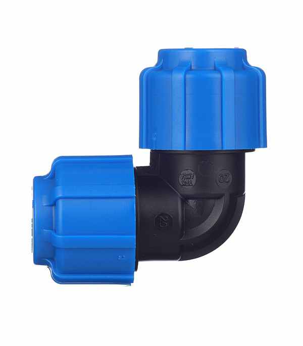 Изображение товара Угол ПНД(отвод) 20 ИТАЛ (240шт/уп) в Миди Лтд