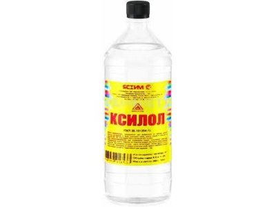 Изображение товара Ксилол 1л ЯСХИМ (20шт/уп; 600шт/пал) в Миди Лтд