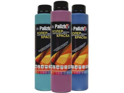 Изображение товара Краска колеровочная водно-дисперсионная №518 синий 750г "Палитра" (15шт/уп) в Миди Лтд