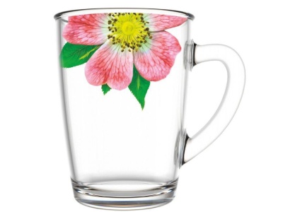 Изображение товара Кружка для чая Китайская роза 300мл (12шт/уп) в Миди Лтд