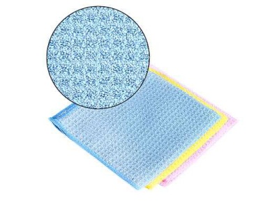 Салфетка из микрофибры вафельная махровая 30*30см VETTA 3 цвета - фото в Миди Лтд Изображение товара Салфетка из микрофибры вафельная махровая 30*30см VETTA 3 цвета в Миди Лтд