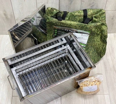 Изображение товара Коптильня Standart 400*200*200 (1.5мм) в Миди Лтд