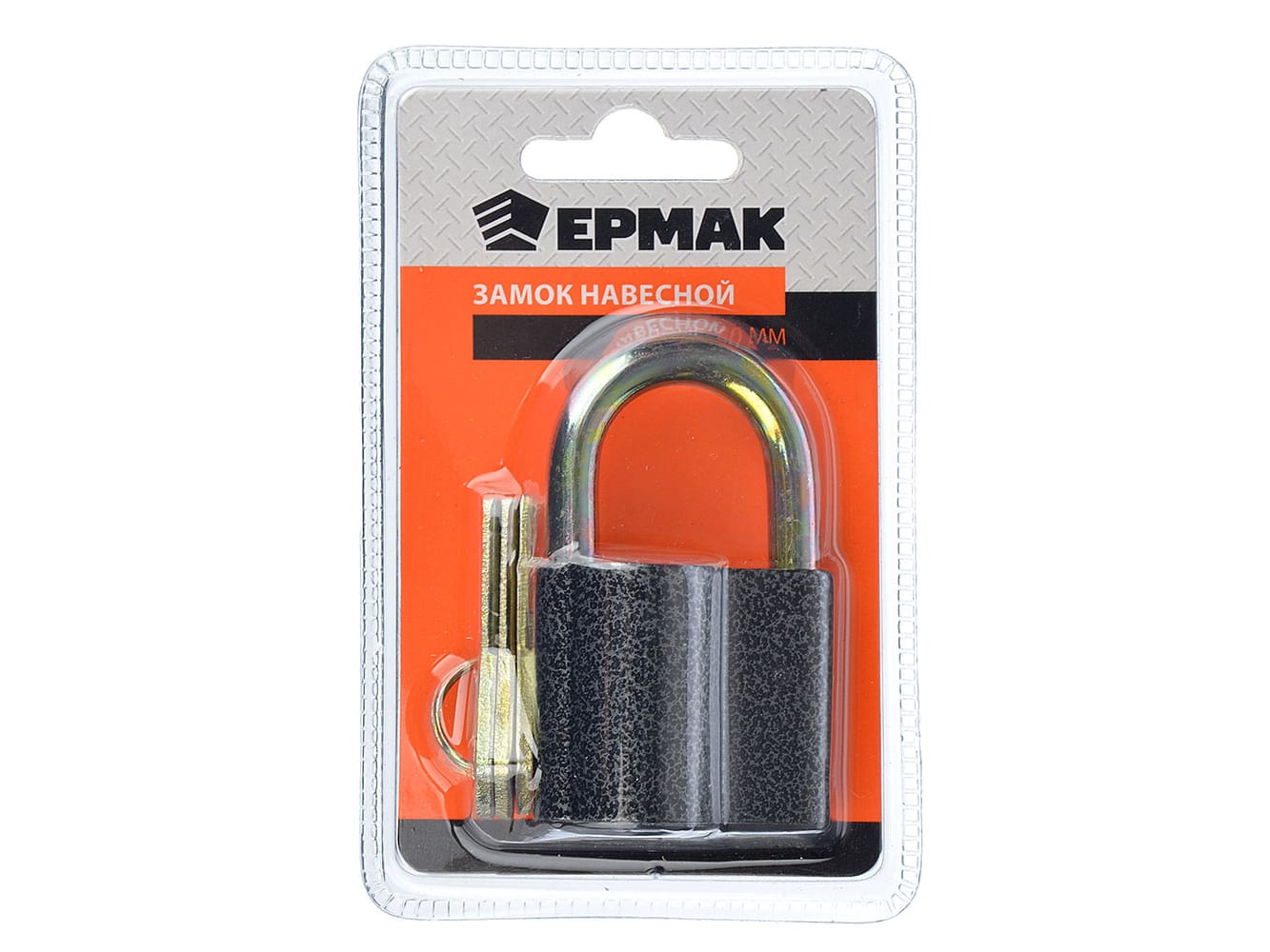 Замок навесной 50мм Ермак бронь (120шт/кор) - фото в Миди Лтд Изображение товара Замок навесной 50мм Ермак бронь (120шт/кор) в Миди Лтд