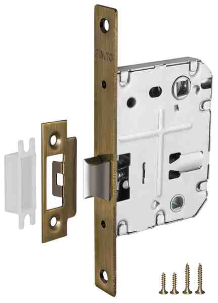 Изображение товара Защелка врезная L72-50 ABG Зеленая бронза в Миди Лтд