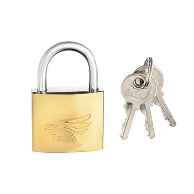 Замок навесной 38мм FALCO золотистый    ХХ - фото в Миди Лтд Изображение товара Замок навесной 38мм FALCO золотистый    ХХ в Миди Лтд