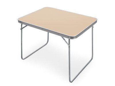 Изображение товара Стол складной туристический NIKA 700x500х600 кофе с молоком в Миди Лтд