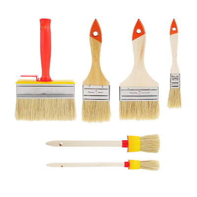 Изображение товара Кисть малярная набор HEADMAN 6шт (48шт/уп) в Миди Лтд