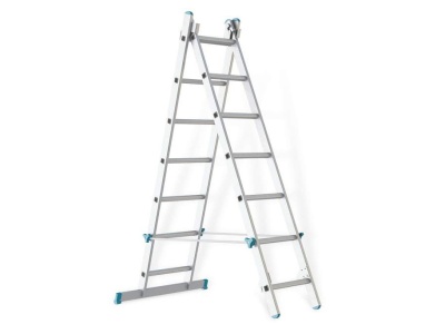 Изображение товара Лестница индустриального типа 2*16 высота до верхней площ 438/790см вес 20.9кг в Миди Лтд