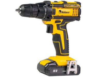 Дрель-шуруповерт аккумуляторная Kolner KCD 18В 0-400/1450об/мин 29Нм 2Ач (1аккум) - фото в Миди Лтд Изображение товара Дрель-шуруповерт аккумуляторная Kolner KCD 18В 0-400/1450об/мин 29Нм 2Ач (1аккум) в Миди Лтд