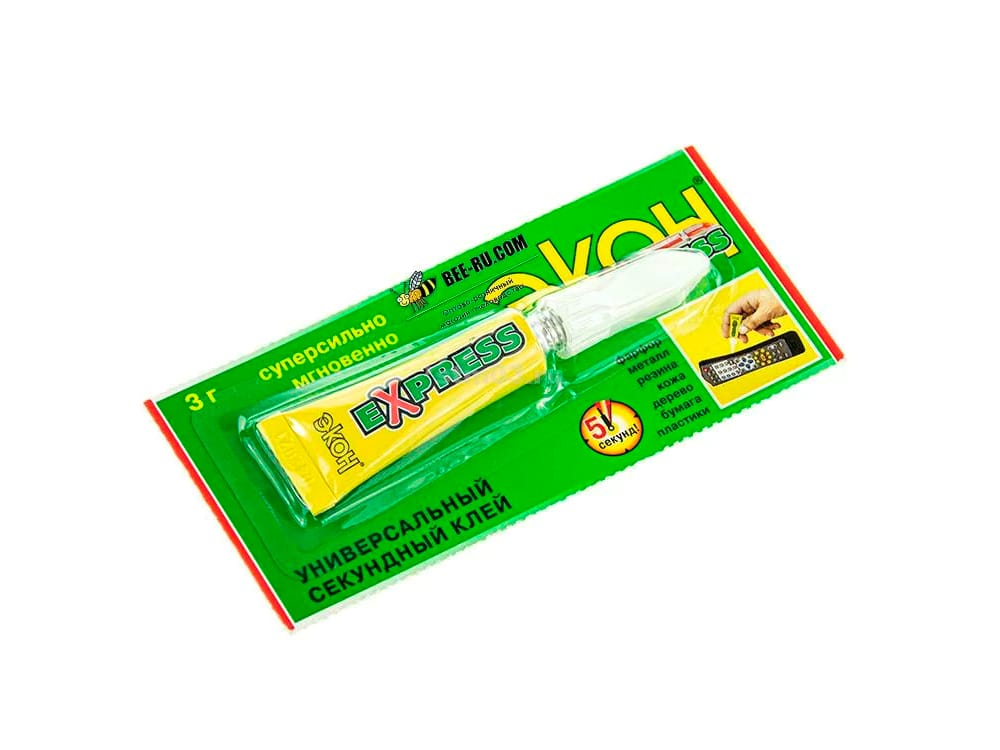 Изображение товара Клей ЭКОН Экспресс универсальный секундный 3гр (12шт) в Миди Лтд