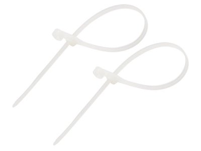 Хомуты нейлоновые белые 200х3,6мм (100 шт/уп) TDM - фото в Миди Лтд Изображение товара Хомуты нейлоновые белые 200х3,6мм (100 шт/уп) TDM в Миди Лтд