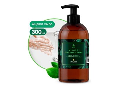 Изображение товара Мыло жидкое парфюмированное Milana Green Deep 300мл (6шт/уп) в Миди Лтд