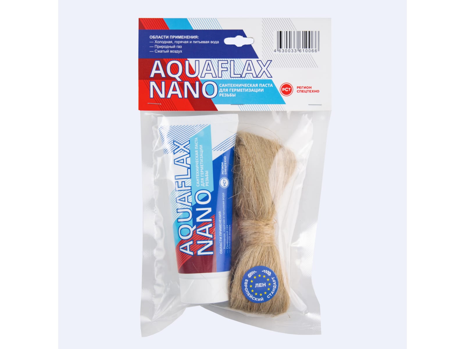 Набор AguaflaxNano паста 270гр тюбик + 40гр лён ЕВРО(10шт/уп) - фото в Миди Лтд Изображение товара Набор AguaflaxNano паста 270гр тюбик + 40гр лён ЕВРО(10шт/уп) в Миди Лтд