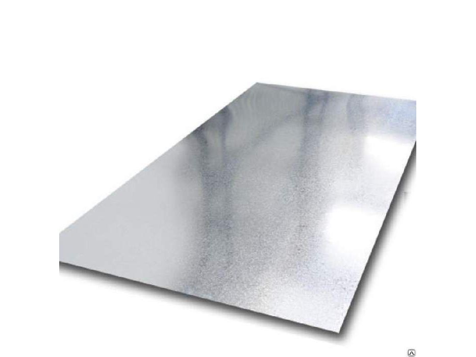 Изображение товара Гладкий лист 0,4х1250х2000 оцинкованный (200шт/пал) в Миди Лтд
