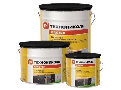 Мастика битумная AquaMast 3кг (4шт/уп) - фото в Миди Лтд Изображение товара Мастика битумная AquaMast 3кг (4шт/уп) в Миди Лтд