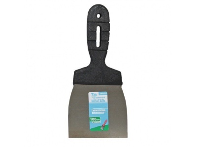 Шпатель малярный TOOLBERG нержавеющий 100мм - фото в Миди Лтд Изображение товара Шпатель малярный TOOLBERG нержавеющий 100мм в Миди Лтд