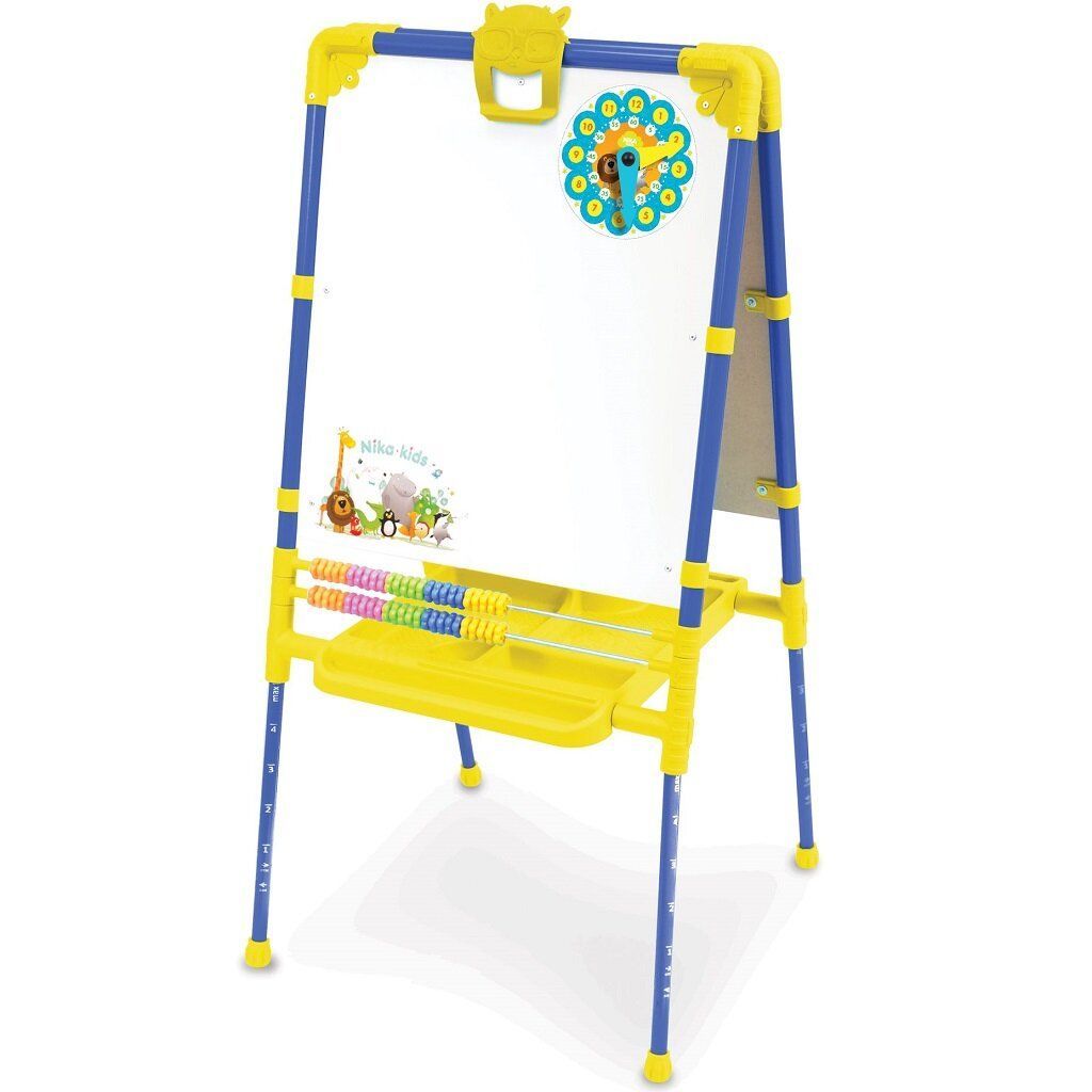 Мольберт NIKA М2 растущий с счетами синий - фото в Миди Лтд Изображение товара Мольберт NIKA М2 растущий с счетами синий в Миди Лтд