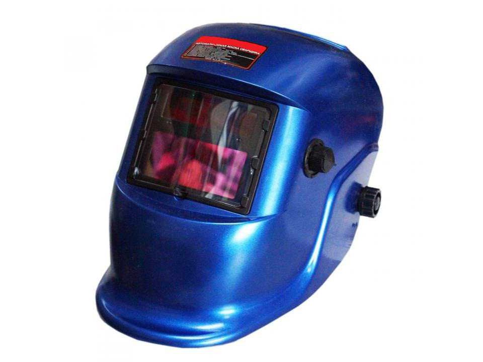 Щиток сварщика Хамелеон с автозатемнением 686 Синий - фото в Миди Лтд Изображение товара Щиток сварщика Хамелеон с автозатемнением 686 Синий в Миди Лтд