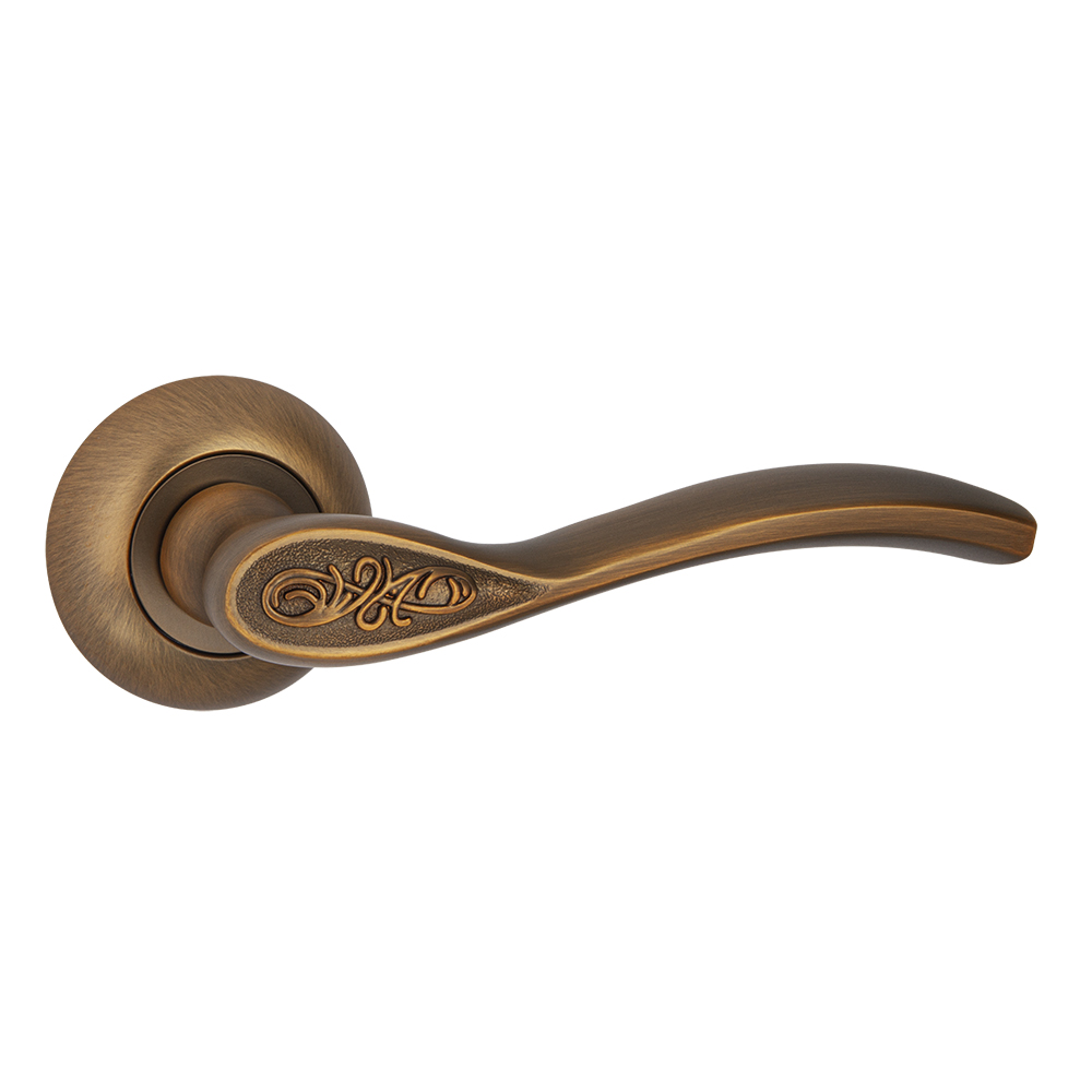 Изображение товара Ручки дверные SILVA JR CF-17 кофе  Х в Миди Лтд