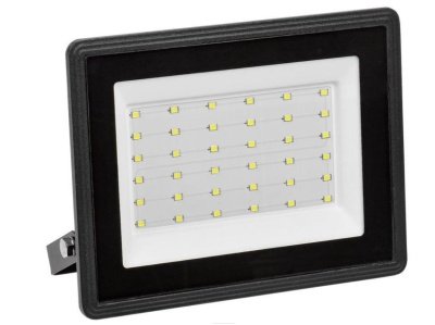 Прожектор светодиодный 50Вт ИЭК СДО 06-50 4000K IP65 черный - фото в Миди Лтд Изображение товара Прожектор светодиодный 50Вт ИЭК СДО 06-50 4000K IP65 черный в Миди Лтд