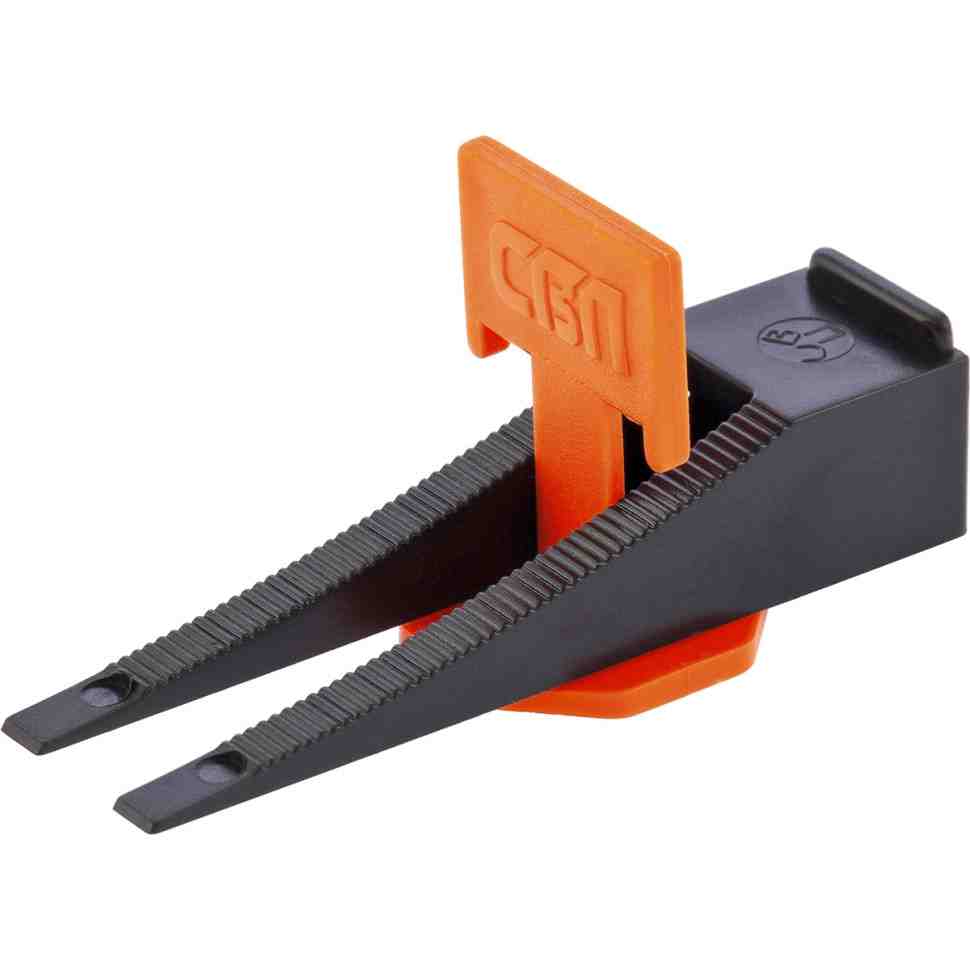 Изображение товара Система выравнивания плитки  (зажим 40шт+клин 40шт/уп) в Миди Лтд