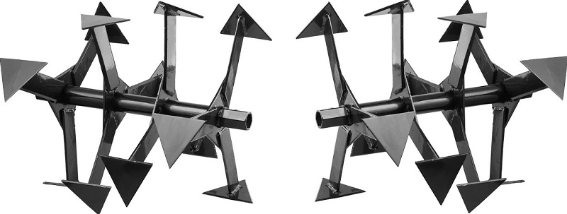 Изображение товара Фрезы гусиные лапки Ф-1 НЕХ 23 для мотоблоков ЗУБР в Миди Лтд