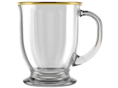 Изображение товара Кружка для чая Золотая кайма 450мл (12шт/уп) Х в Миди Лтд