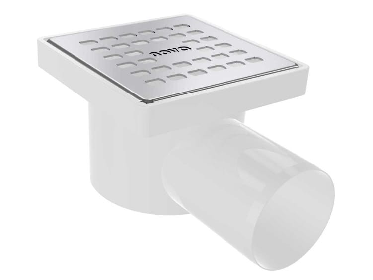 Изображение товара Трап 50 100*100 горизонтальный спуск с нерж.решеткой ZEGOR в Миди Лтд