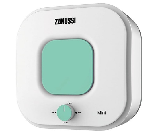 Водонагреватель аккумуляционный электрический ZANUSSI ZWH/S Mini O Green (10л) эмаль - фото в Миди Лтд Изображение товара Водонагреватель аккумуляционный электрический ZANUSSI ZWH/S Mini O Green (10л) эмаль в Миди Лтд