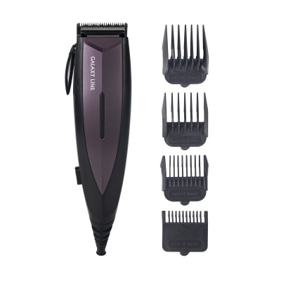 Набор для стрижки GALAXY LINE GL 4167 аккумуляторный 4 насадки лезвия из нержавеющей стали - фото в Миди Лтд Изображение товара Набор для стрижки GALAXY LINE GL 4167 аккумуляторный 4 насадки лезвия из нержавеющей стали в Миди Лтд
