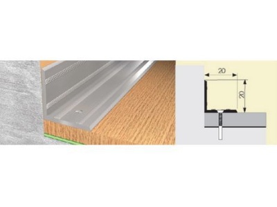 Угол 20*20 внутренний 0,9 золото - фото в Миди Лтд Изображение товара Угол 20*20 внутренний 0,9 золото в Миди Лтд