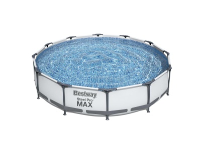 Изображение товара Бассейн каркасный с фильтр-насосом BESTWAY Steel Pro max 366*76см 6473л 56416 в Миди Лтд