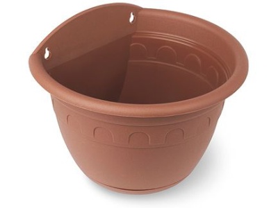 Кашпо КОЛЫВАНЬ настенное д20см терракот (22шт/уп) - фото в Миди Лтд Изображение товара Кашпо КОЛЫВАНЬ настенное д20см терракот (22шт/уп) в Миди Лтд