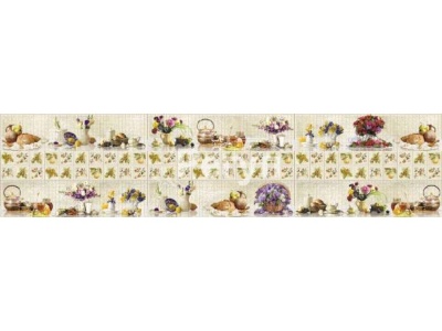 Изображение товара Панель ПВХ панно Деревенский натюрморт 0,6*944*645мм 2,835м.кв (3шт/уп) в Миди Лтд