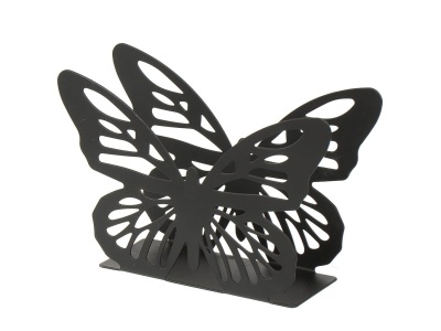 Изображение товара Салфетница металлическая в ассортименте Бабочки Y3-1117 (12шт/уп) в Миди Лтд