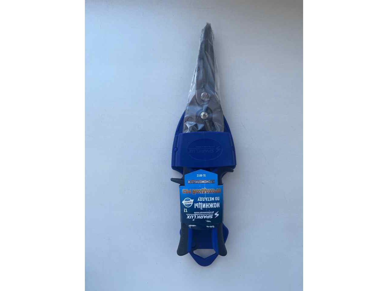 Изображение товара Ножницы по металлу 300мм Spark LUX универсальные с двухкомпонентными ручками (48шт/кор) в Миди Лтд