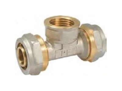 Изображение товара Тройник 16*1/2*16 ц/вн/ц (1/10/80) CTF01612 в Миди Лтд