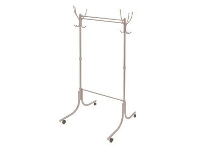 Изображение товара Вешалка гардеробная NIKA цвет бежевый металлик в Миди Лтд