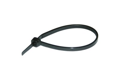 Хомуты нейлоновые черные 100х2,5мм (100 шт/уп) - фото в Миди Лтд Изображение товара Хомуты нейлоновые черные 100х2,5мм (100 шт/уп) в Миди Лтд