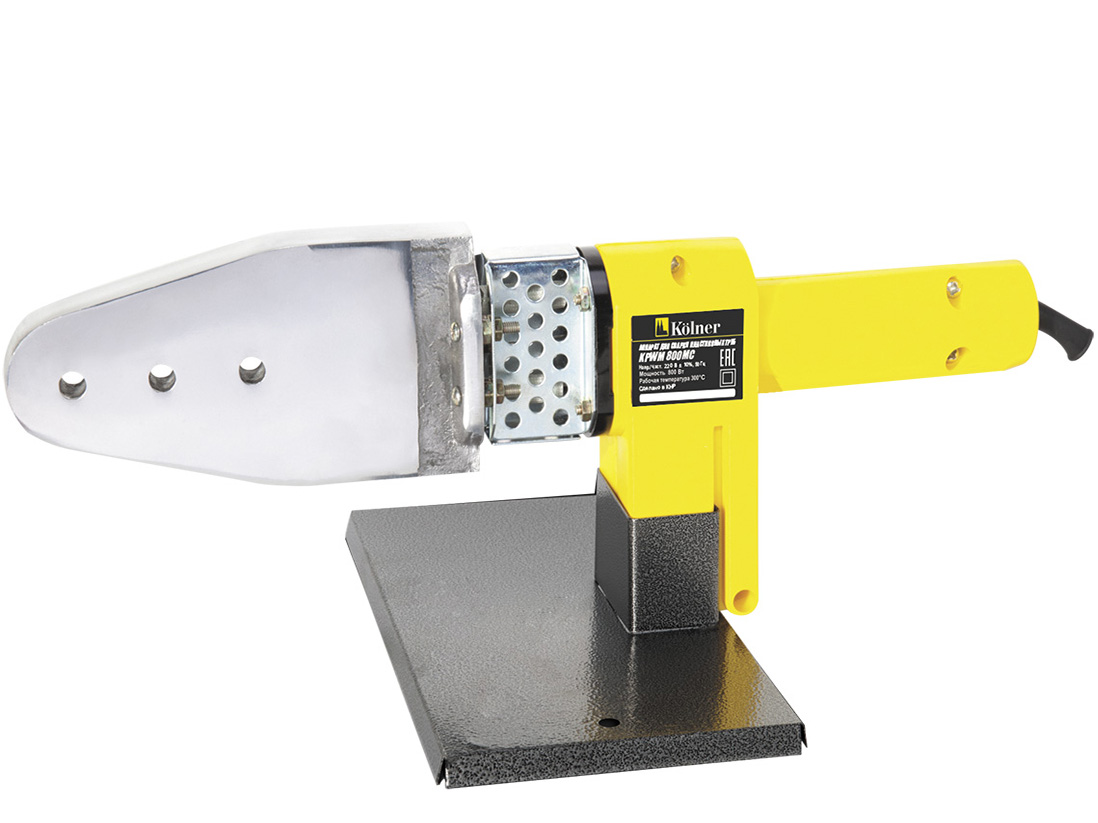 Изображение товара Сварочный аппарат 800Вт Kolner KPWM насадки 20/25/32мм в Миди Лтд