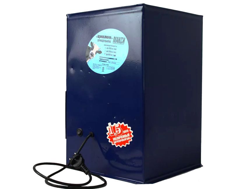 Зернодробилка Циклон макси 400кг/ч УЗБИ - фото в Миди Лтд Изображение товара Зернодробилка Циклон макси 400кг/ч УЗБИ в Миди Лтд