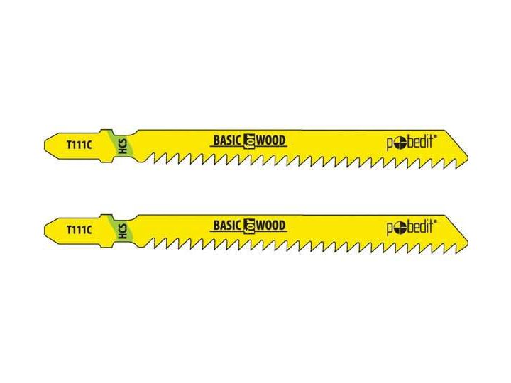Изображение товара Полотна для электролобзика Pobedit T111C HCS (2шт/уп) 2500072 в Миди Лтд