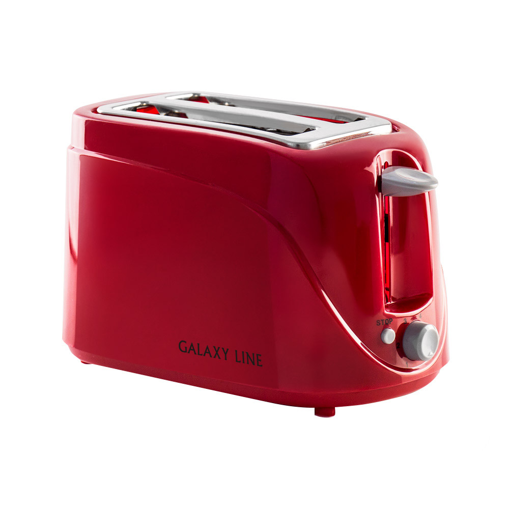 Изображение товара Тостер электрический GALAXY LINE GL 2902 800Вт регулятор степени поджарки Х в Миди Лтд