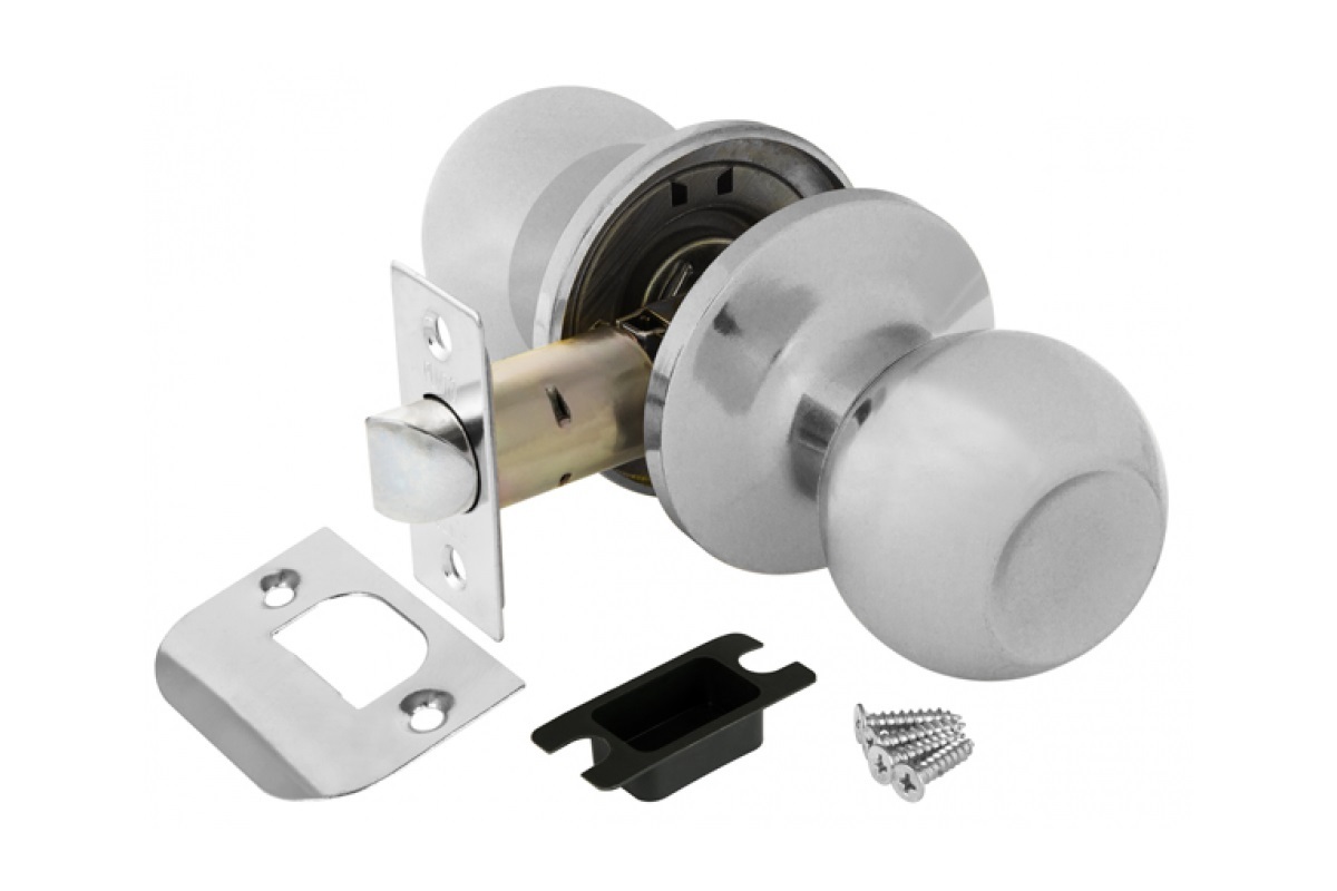 Изображение товара Замок шар Хром без ключа,без фиксатора PUNTO 6072 СР-Р в Миди Лтд