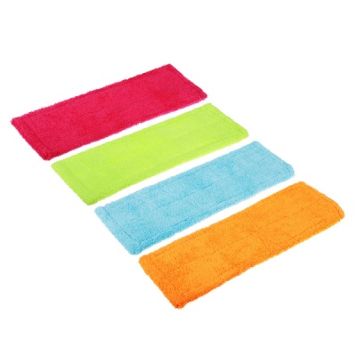 Насадка для швабры из микрофибры "Полоска" 10*40см VETTA 4 цвета (144шт/кор) - фото в Миди Лтд Изображение товара Насадка для швабры из микрофибры "Полоска" 10*40см VETTA 4 цвета (144шт/кор) в Миди Лтд