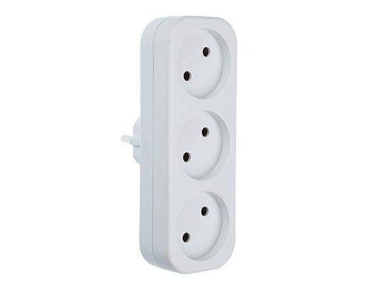 Изображение товара Разветвитель 3 гнезда FORZA евро         ХХ в Миди Лтд