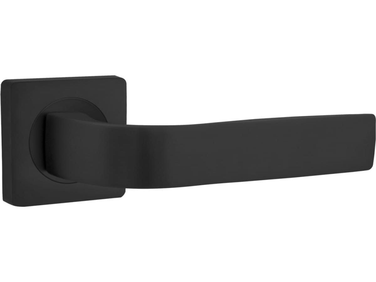 Ручки дверные EVO JK BL-24 черная - фото в Миди Лтд Изображение товара Ручки дверные EVO JK BL-24 черная в Миди Лтд
