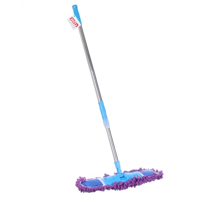 Швабра с насадкой из микрофибры, пластик, телескоп. черенок, металл 120см VETTA (12шт/кор) - фото в Миди Лтд Изображение товара Швабра с насадкой из микрофибры, пластик, телескоп. черенок, металл 120см VETTA (12шт/кор) в Миди Лтд