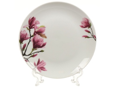 Изображение товара Тарелка десертная керамика круглая 19см Daniks Магнолия (12шт/уп) в Миди Лтд